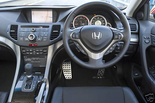 FITS HONDA ACCORD AUTOMATIC BLACK GENUINE LEATHER 2003-2008 CUSTOM NEW