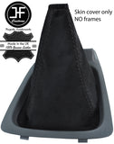 BLACK STITCH REAL SUEDE GEAR GAITER FITS FORD SIERRA RS COSWORTH 4X4 1987-1993