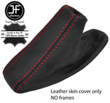 RED STITCH TOP GRAIN LEATHER HANDBRAKE GAITER FOR BMW E90 E91 E92 E93 06-13
