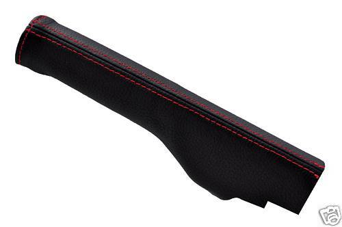 FITS VW GOLF MK5 RED STITCH LEATHER HANDBRAKE GAITOR NEW CUSTOM NEW
