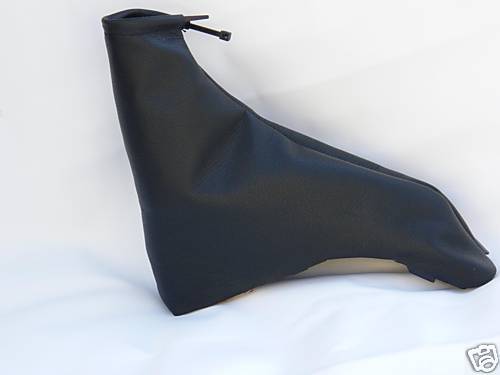 FITS ASTRA G MK4 COUPE HANDBRAKE GAITER BLACK REAL LEATHER CUSTOM NEW