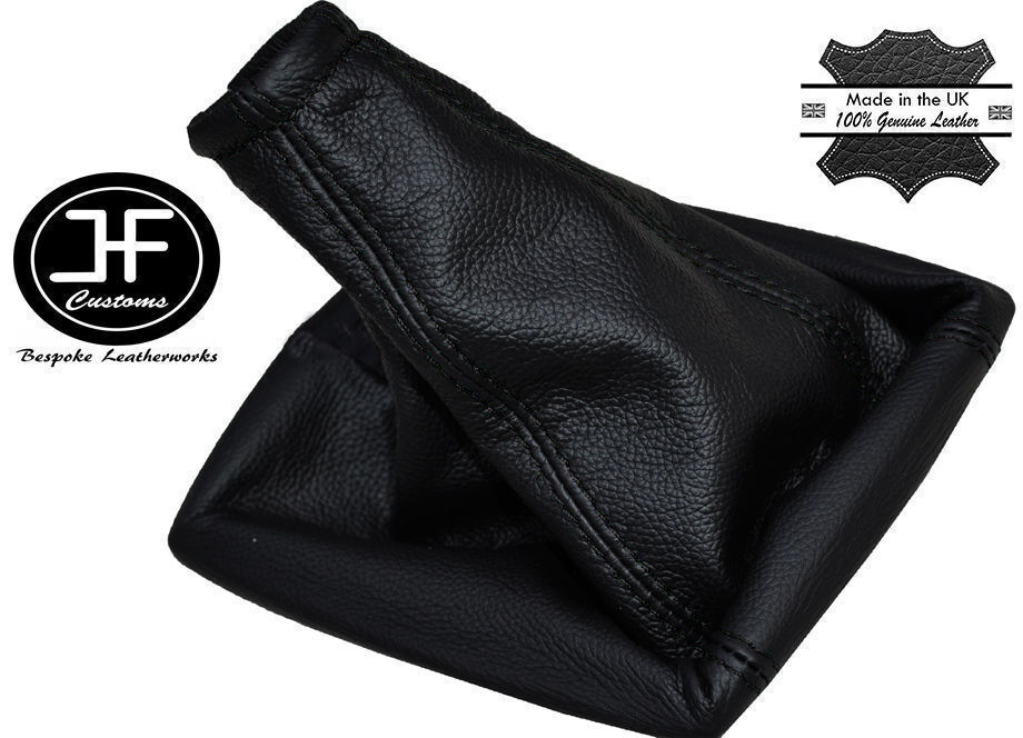 BLACK STITCH FOR MERCEDES SPRINTER VAN MANUAL 2001-2005 GAITER GENUINE LEATHER