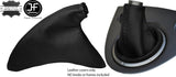 BLACK REAL LEATHER GEAR & HANDBRAKE GAITER FITS HONDA CIVIC EP3 TYPE R 01-05