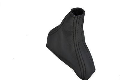 FITS VOLVO S60 V70 AUTO AUTOMATIC GEAR GAITER SHIFT BOOT COVER BLACK LEATHER