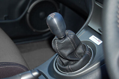 FITS HONDA CIVIC TYPE R 06+ GAITER  SHIFT BOOT GREY ST CUSTOM NEW MADE IN UK