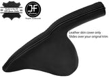 BLACK & BLACK TOP GRAIN LTHR HANDBRAKE GAITER FITS HONDA CIVIC TYPE R S 2006-11
