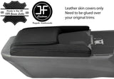 BLACK STITCH LEATHER CONSOLE SIDE TRIM&ARMREST COVER FOR HONDA CIVIC MK10 17-19