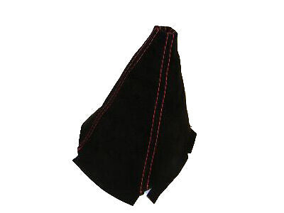 FITS HONDA INTEGRA DC2 94-01 GEAR GAITER PU SUEDE RED STITC CUSTOM NEW