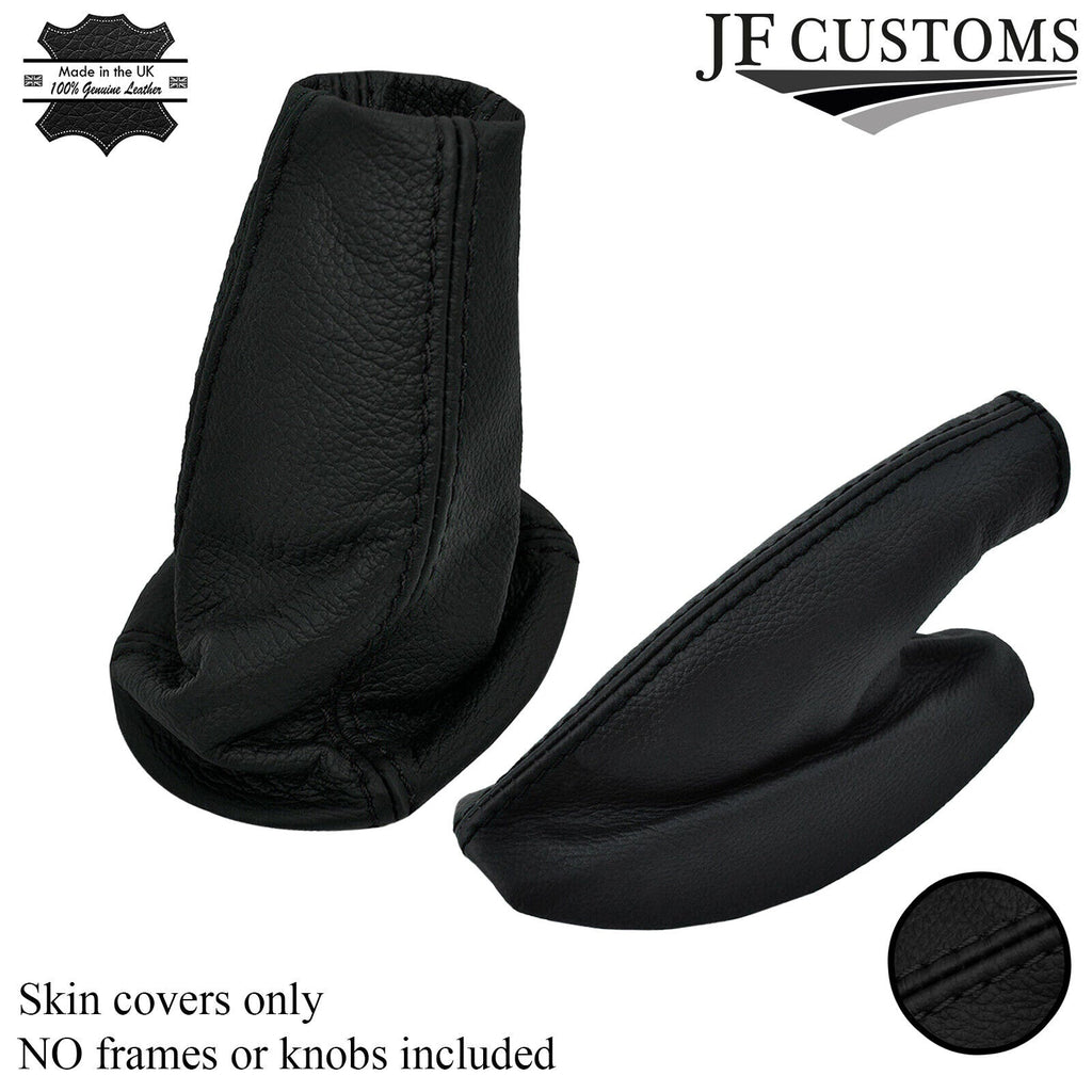 BLACK STITCH LEATHER GEAR HANDBRAKE FOR LOTUS ELISE EXIGE 2004-2014 CUSTOM NEW