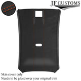 ORANGE STITCH D GREY LUXE SUEDE HEADLINER COVER FITS FORD FIESTA MK7 13-17
