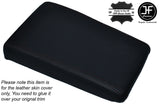 BLACK STITCHING LEATHER ARMREST LID SKIN COVER FITS JAGUAR SERIES 2 CLASSIC