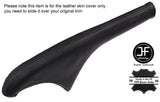 BLACK STICH LEATHER HANDBRAKE GAITER FOR PEUGEOT PARTNER CITROEN BERLINGO 08-15