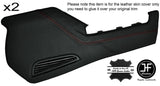 RED  STITCH 2X CONSOLE SIDE TRIM COVERS FITS RANGE ROVER VOGUE L322 07-12
