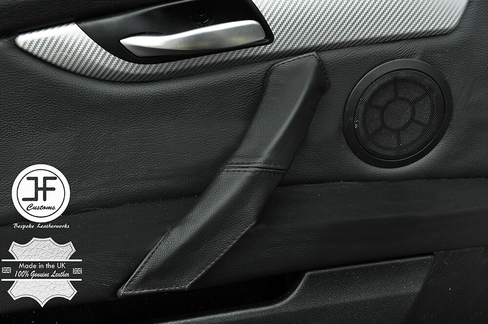 BLACK STITCH 1X PASSENGER DOOR HANDLE LEATHER COVER FITS BMW Z4 E89 2009-2016
