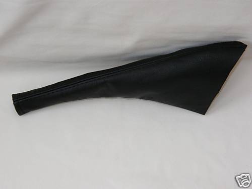 FITS TOYOTA MR2 MK1 AW11 REAL BLACK LEATHER HANDBRAKE GAITER CUSTOM NEW