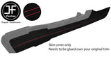 RED STITCH 2X CENTER CONSOLE SIDE TRIM SUEDE COVERS FITS CAMARO 2010-2015