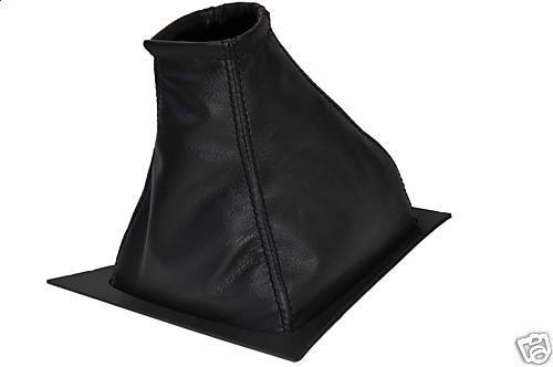 FITS VAUXHALL ASTRA MK4 LEATHER GEAR GAITER BLACK STITCH CUSTOM NEW MADE IN UK