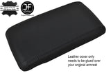 BLACK STITCHING ARMREST LID LEATHER COVER FITS HONDA CRV CR-V 2002-2006