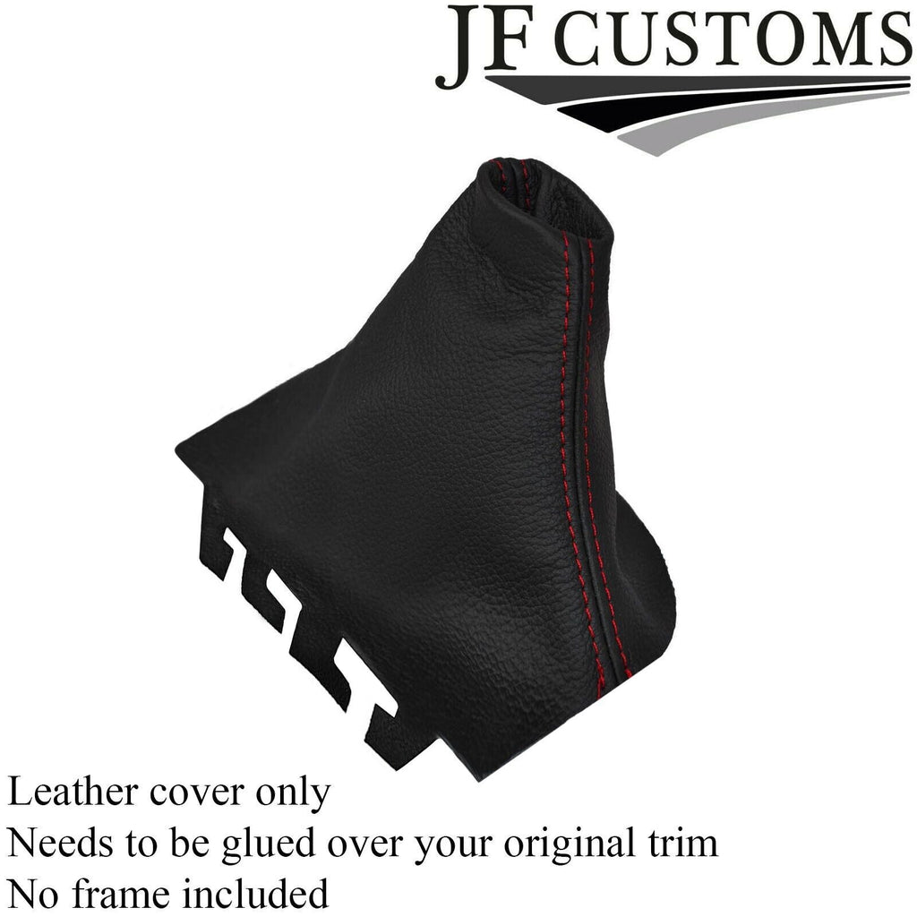 RED STITCH FOR SEAT CORDOBA IBIZA MK3 6L 2002-2008 GEAR STICK GAITER LEATHER
