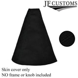 BLACK STITCHING FITS CITROEN XSARA PICASSO 1999-2010 SUEDE GEAR GAITER