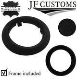 BLACK LEATHER SMG AUTOMATIC GEAR  + SURROUND TRIMS FOR BMW E46 99-05 CUSTOM NEW