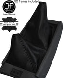 BLACK & BLACK LEATHER GEAR SHIFT BOOT FITS TOYOTA HILUX SURF 4 RUNNER 90-95