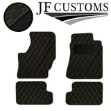 YELLOW  DIAMOND STITCH VINYL 4XTAILORED FLOOR CARPET FOR NISSAN 200SX 89-94 JF1