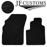 BLACK DIAMOND VINYL 4X TAILORED FLOOR CARPETS FOR BENTLEY CONTINENTAL 05-11 JF1