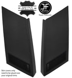 BLACK 2X REAR EXTERIOR D PILLAR VINYL COVERS FOR RANGE ROVER CLASSIC CUSTOM NEW