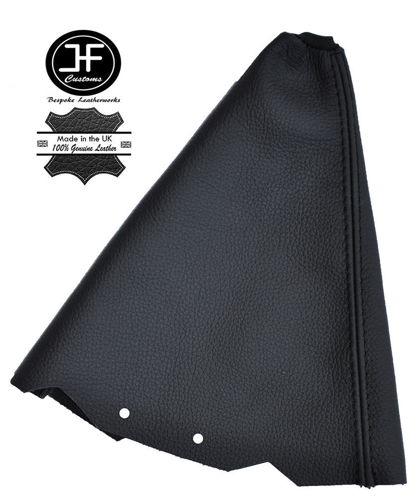 BLACK STITCH VINYL REPLACEMENT LEATHER GEAR GAITER FITS PEUGEOT 106 1996-2003