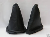 FITS CITROEN C5 BLACK GEAR AND HANDBRAKE GAITER NEW LEATHER CUSTOM NEW