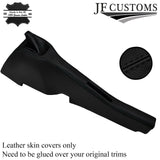 BLACK STICH CONSOLE TUNNEL & GAITER SKIN COVER FITS VAUXHALL OPEL VX220 STYLE 2