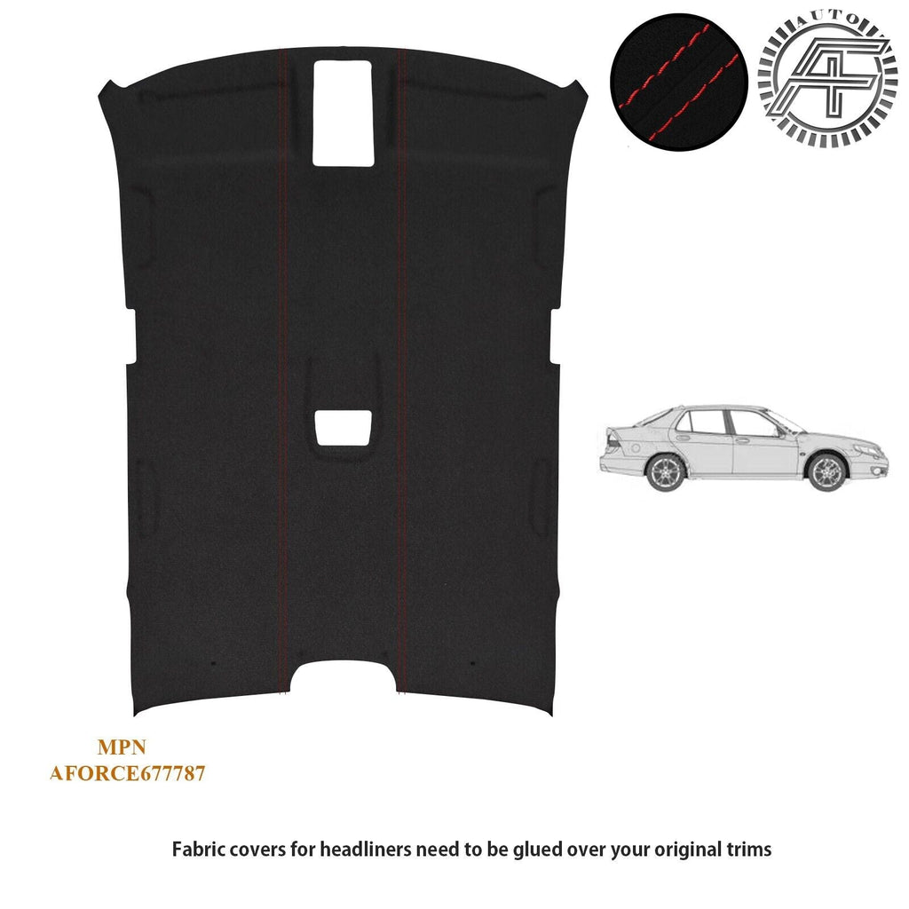 LUXE SUEDE HEADLINER COVER FITS SAAB 95 9-5 1998-2005 SEDAN
