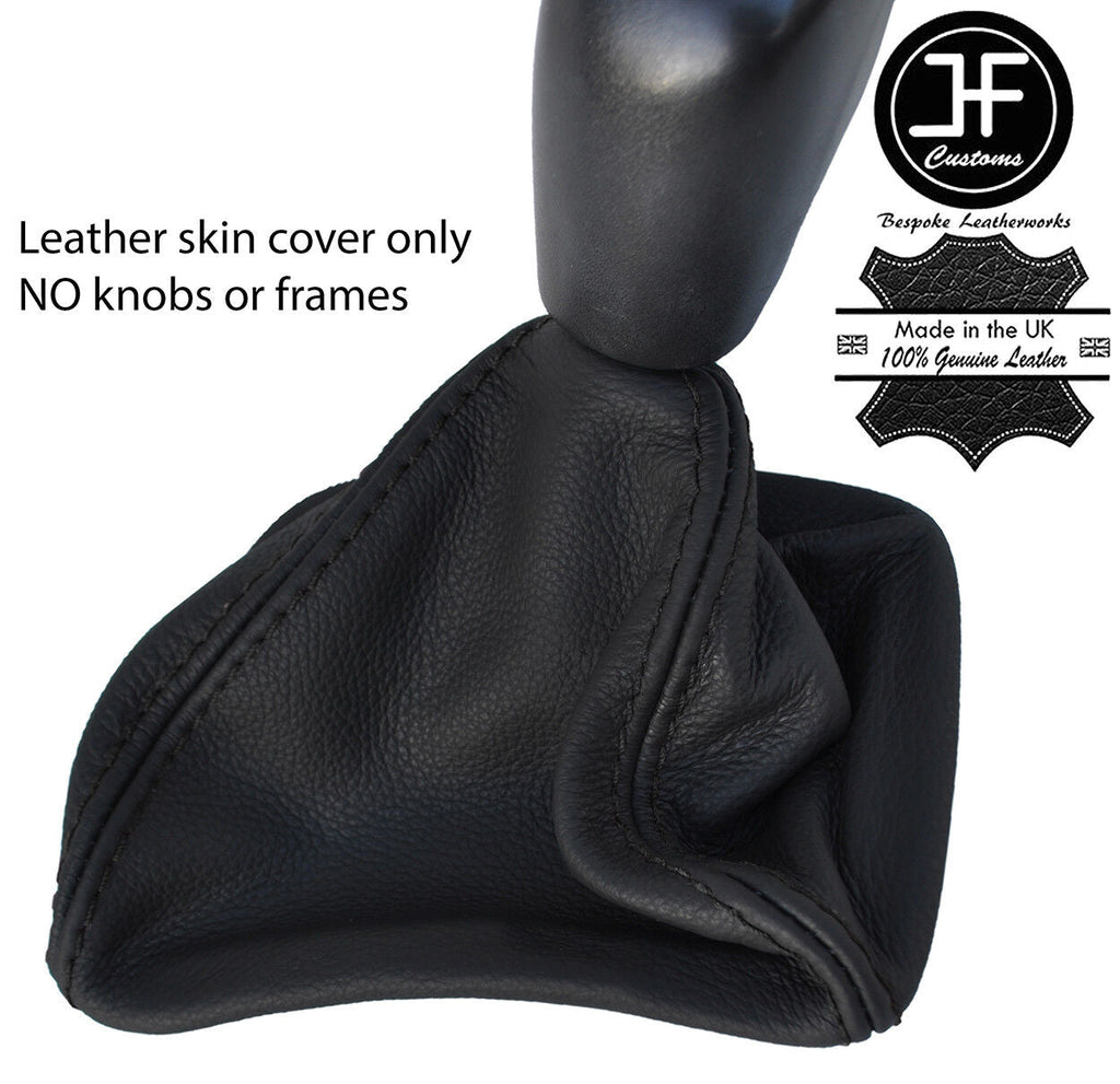 BLACK STITCH REAL LEATHER AUTOMATIC GAITER FOR MERCEDES SPRINTER W906 2006-2015