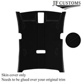 BLACK STITCH LUXE SUEDE HEADLINER COVER FOR VW PASSAT CC 09-17 5 DOOR CUSTOM NEW