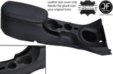 BLACK STITCH CONSOLE + ARMREST + BEZEL COVERS FITS FORD MUSTANG 1999-2004