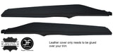 BLACK STITCH 2X LOWER CONSOLE SIDE TRIM FITS PORSCHE CARRERA 911 991 2012-2017