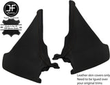 BROWN STITCH 2X TRIANGLE CONSOLE SIDE TRIM LEATHER COVER FOR MAZDA MX5 MK3 9-15