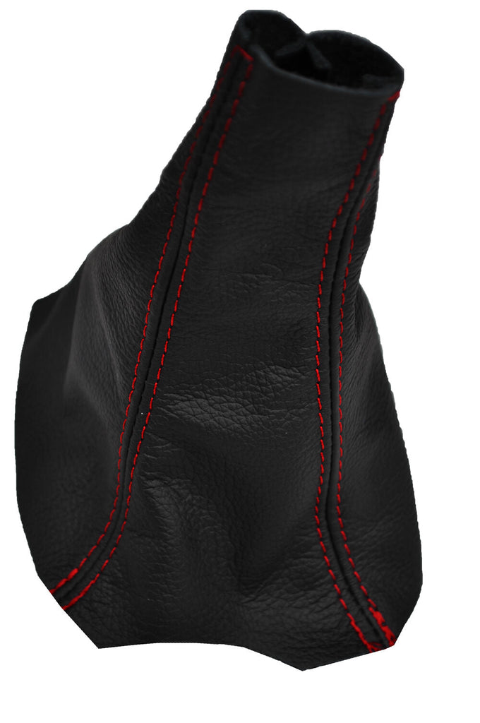 FITS VAUXHALL OPEL ZAFIRA II MK2 B 05-11 GAITER RED DOUBLE STITCH  LEATHER