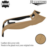 FITS BMW Z4 E85 03-09 CREAM LEATHER REAR CENTER CONSOLE STORAGE TRIM LTHR COVER