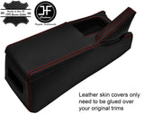 RED STITCH CONSOLE&ARMREST & HANDBRAKE LEATHER COVERS FITS NISSAN SKYLINE R32
