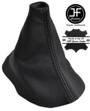 BLACK STITCH GENUINE LEATHER MANUAL GEAR GAITER FOR AUDI A4 B5 1995-1999