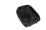 FITS DAEWOO LANOS 97-2004 GEAR GAITOR black stitching  REAL LEATHER NEW