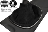 BLACK REAL SUEDE FITS HONDA INTEGRA DC5 2001-2006 GEAR GAITER SHIFT BOOT