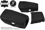 BLACK STITCH STEERING SHROUD COLUMN LEATHER COVER FITS FORD FIESTA MK1 XR2