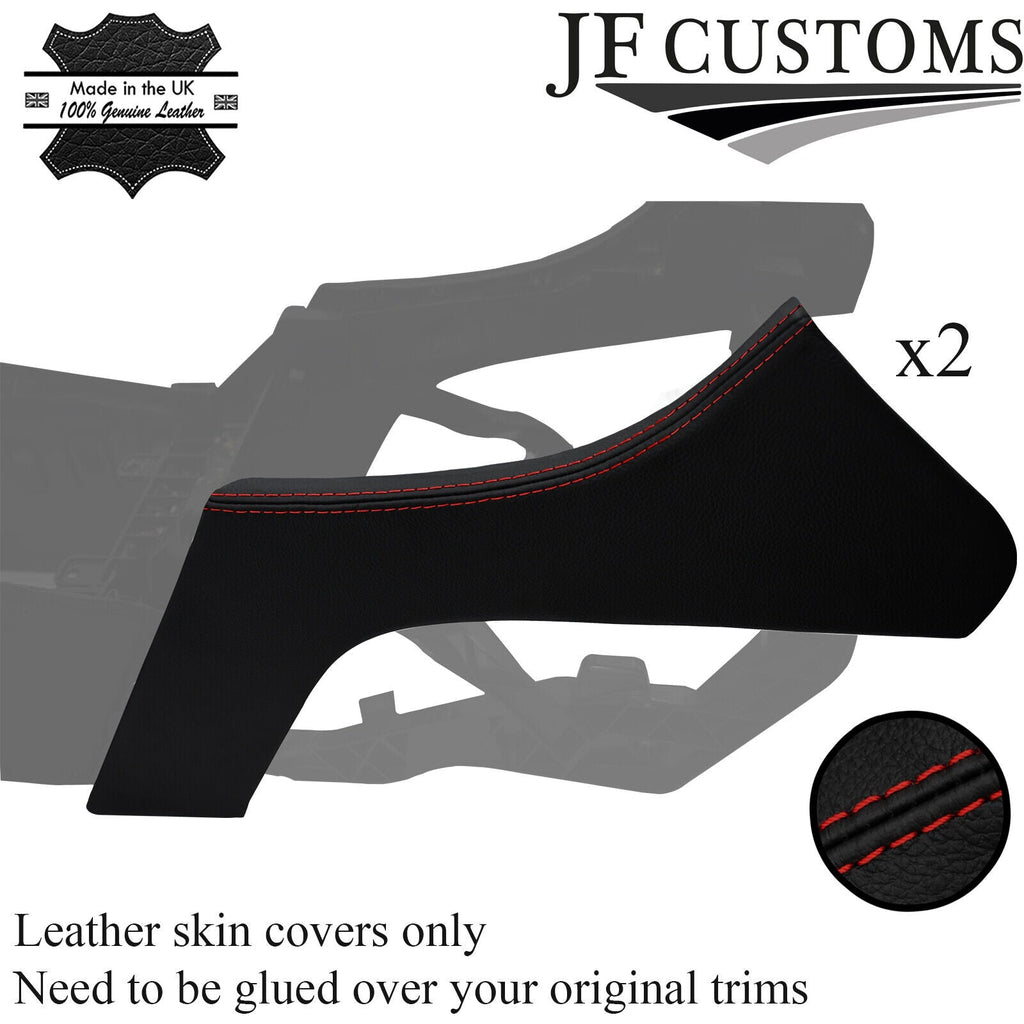 D RED STITCH 2X FRONT CONSOLE SIDE TRIM COVER FOR VAUXHALL INSIGNIA MK1 08-16