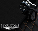 BEIGE DIAMOND STITCH VINYL 4X TAILORED FLOOR CARPETS FOR LEXUS GS 300 07-13 JF1