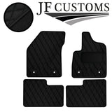 BLACK DIAMOND VINYL 4X TAILORED FLOOR CARPET FOR ALFA GIULIETTA AUTO 10-14 JF1