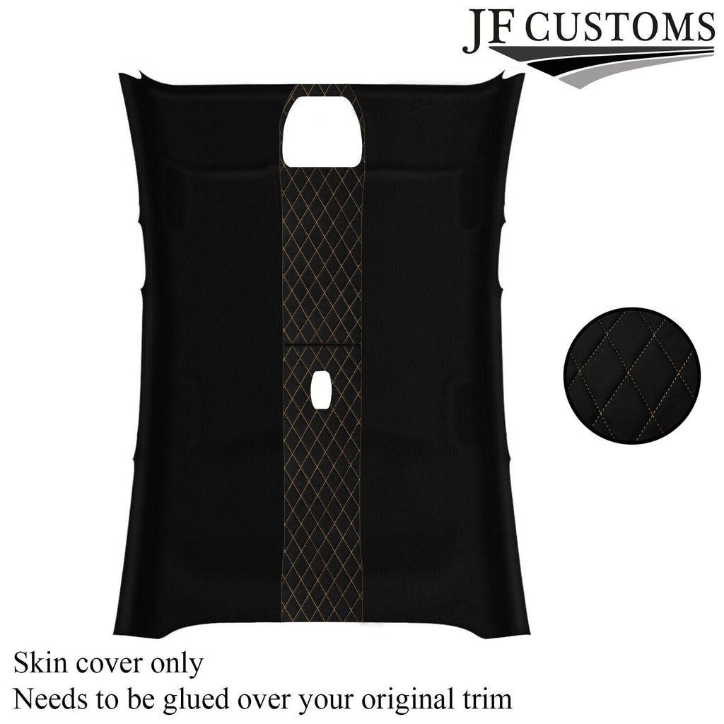 DSG2 CREAM STITCH LUXE SUEDE HEADLINER COVER FOR FORD FOCUS ST 11-15 5DOOR