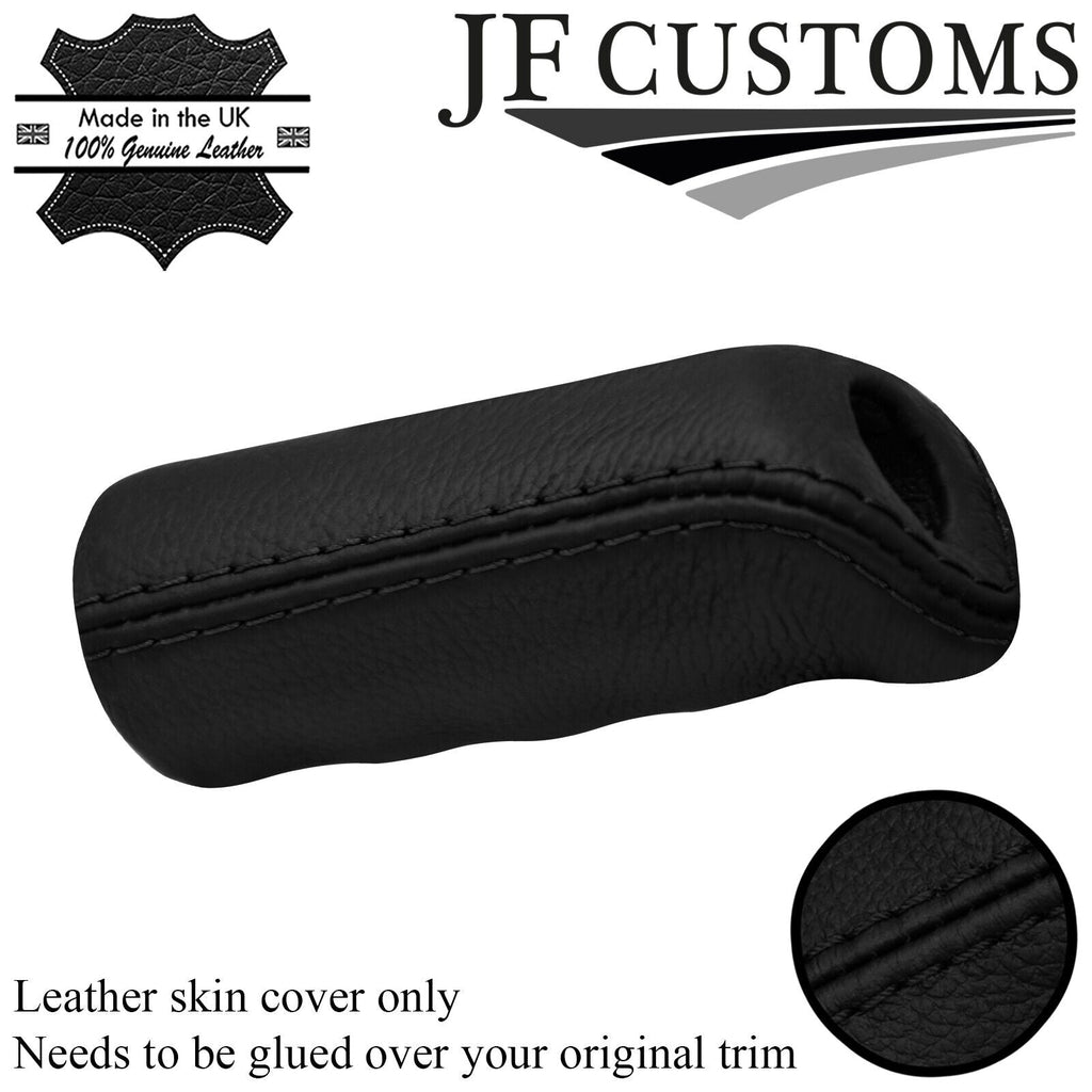 BLACK STITCH LEATHER HANDBRAKE HANDLE COVER FOR MERCEDES G CLASS W463 03-06